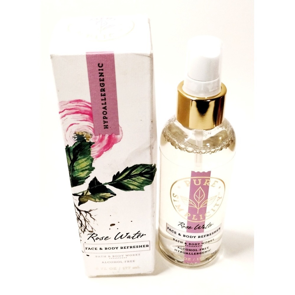 Bath & Body‎ Works ROSE WATER 177ML face & Body Refresher "Rare"